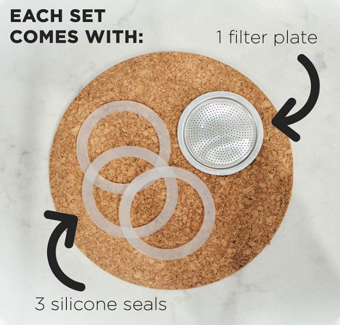 Grosche Milano Stovetop Espresso Coffee Maker Replacement Silicone